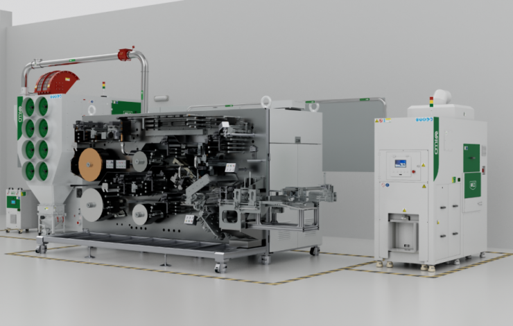 案例分享I星空真人专利压料机在锂电池生产车间的应用Villo's Waste Compactor in Battery Line