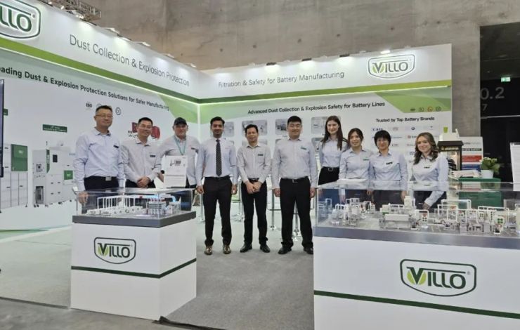 星空真人技术精彩亮相欧洲电池展 | Villo Impresses at Battery Show Europe